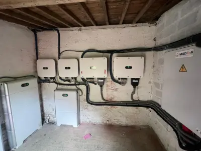 Câblage onduleur photovoltaïque