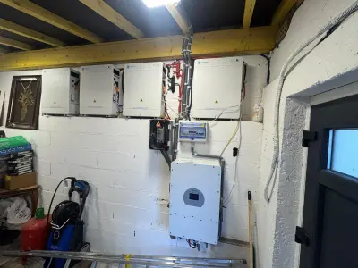 Local technique photovoltaïque professionnel